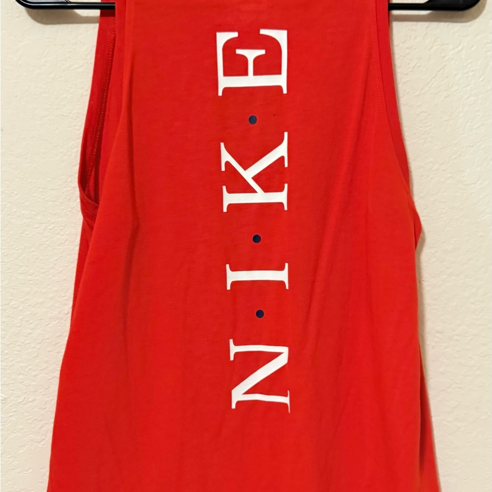 Nike Red Tank Top